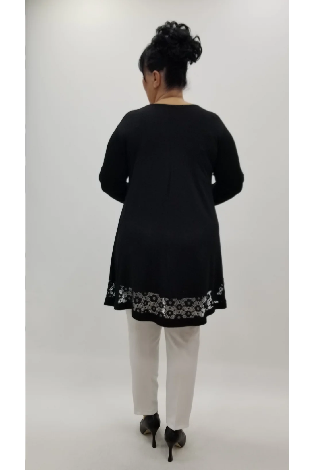 Miraggio Büyük Beden Tunik 4294 SİYAH