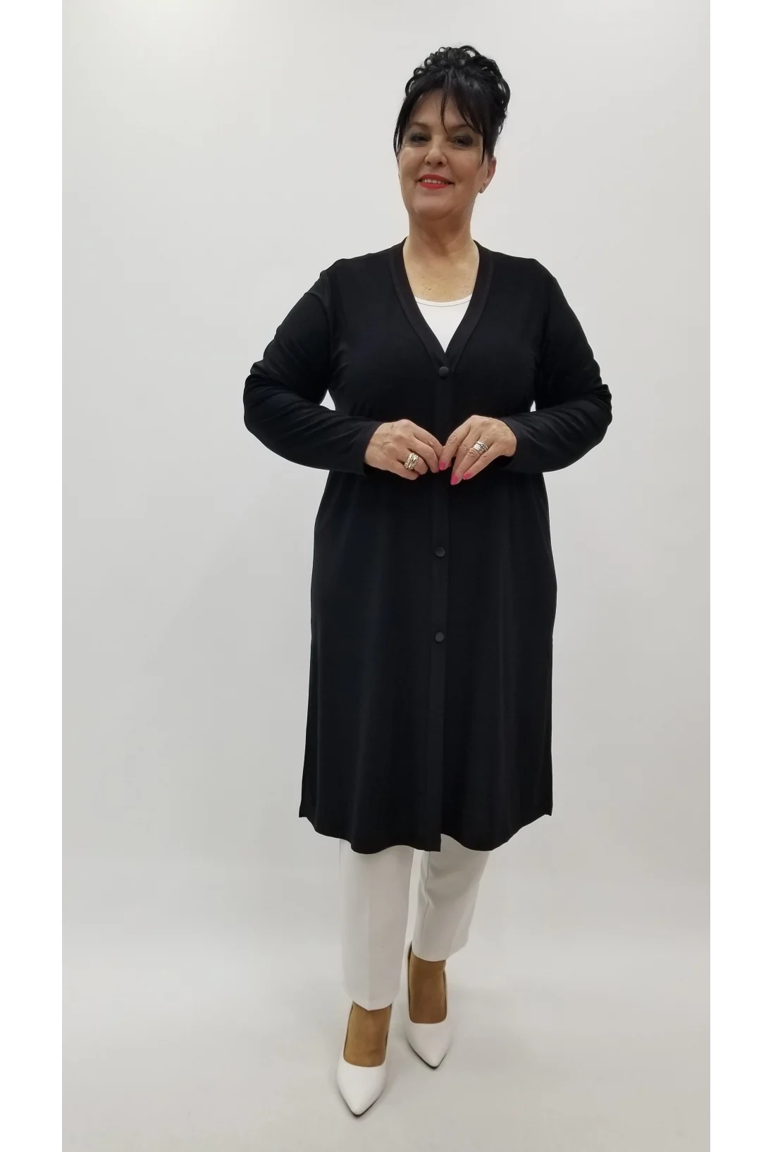 Miraggio Büyük Beden Ceket 4388 SİYAH