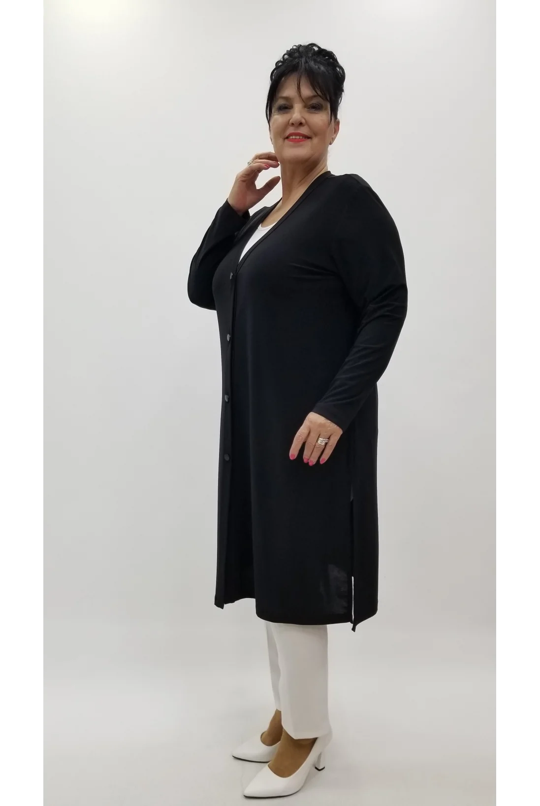 Miraggio Büyük Beden Ceket 4388 SİYAH
