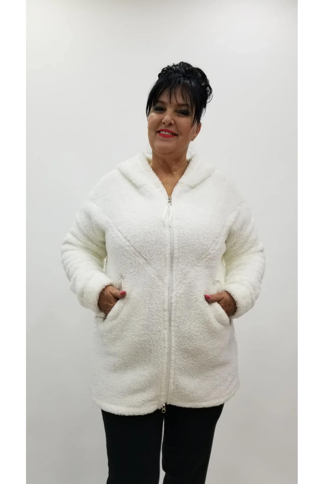 Miraggio Büyük Beden Ceket 4373 EKRU