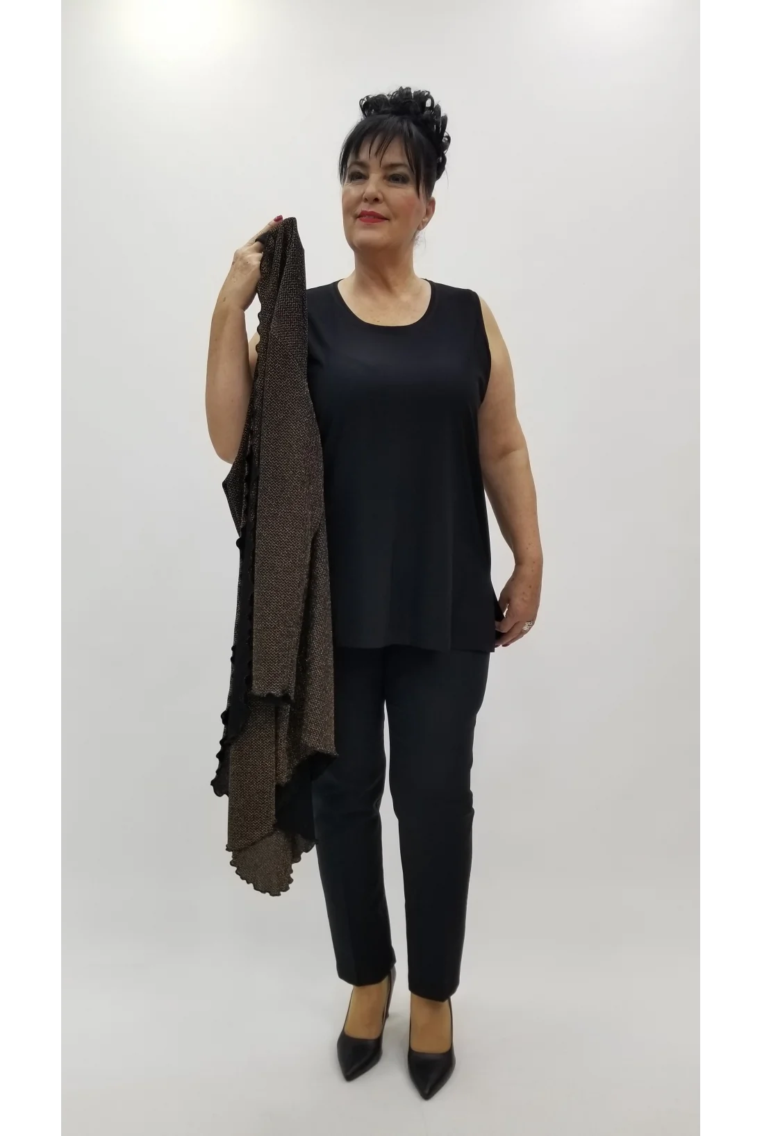 Abiye Ceket Takım 4312 SİY-GOLD