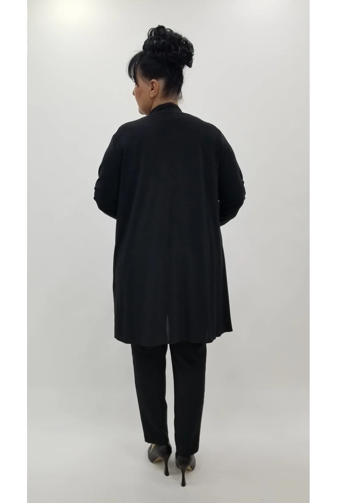 Abiye Ceket Takım 4312 SİY-GOLD