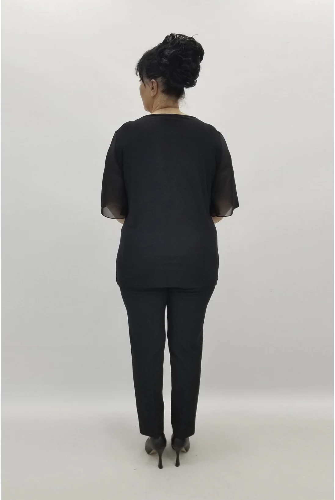 Miraggio Büyük Beden Abiye Bluz 98557 BAKIR