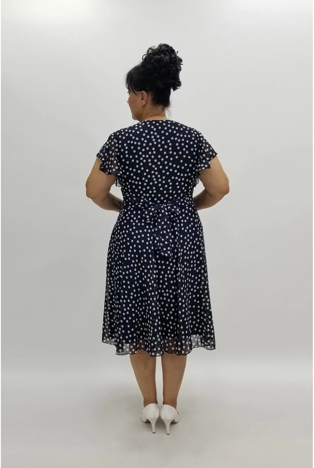 Miraggio Büyük Beden Abiye Elbise 94466 LACİVERT