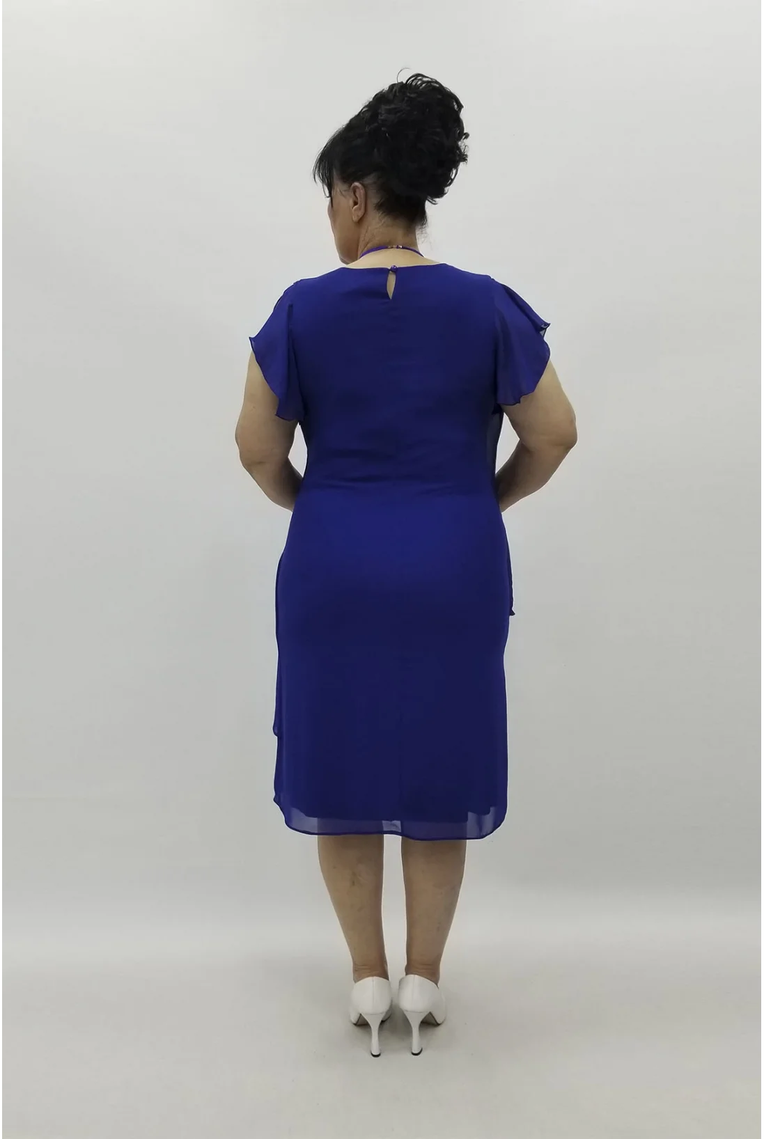 Miraggio Büyük Beden Abiye Elbise 96758 SAKS