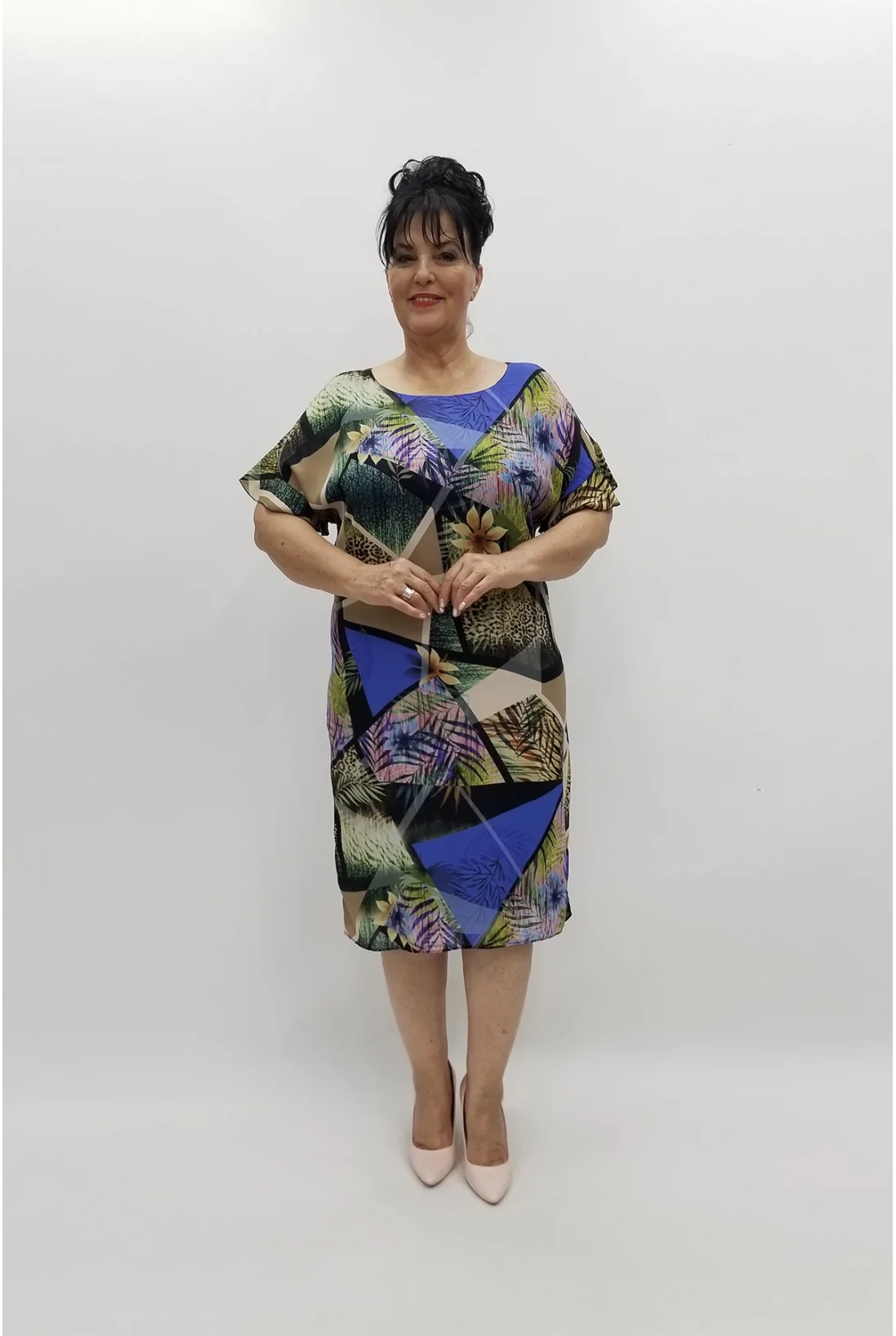 Miraggio Büyük Beden Abiye Elbise 97709 SAKS