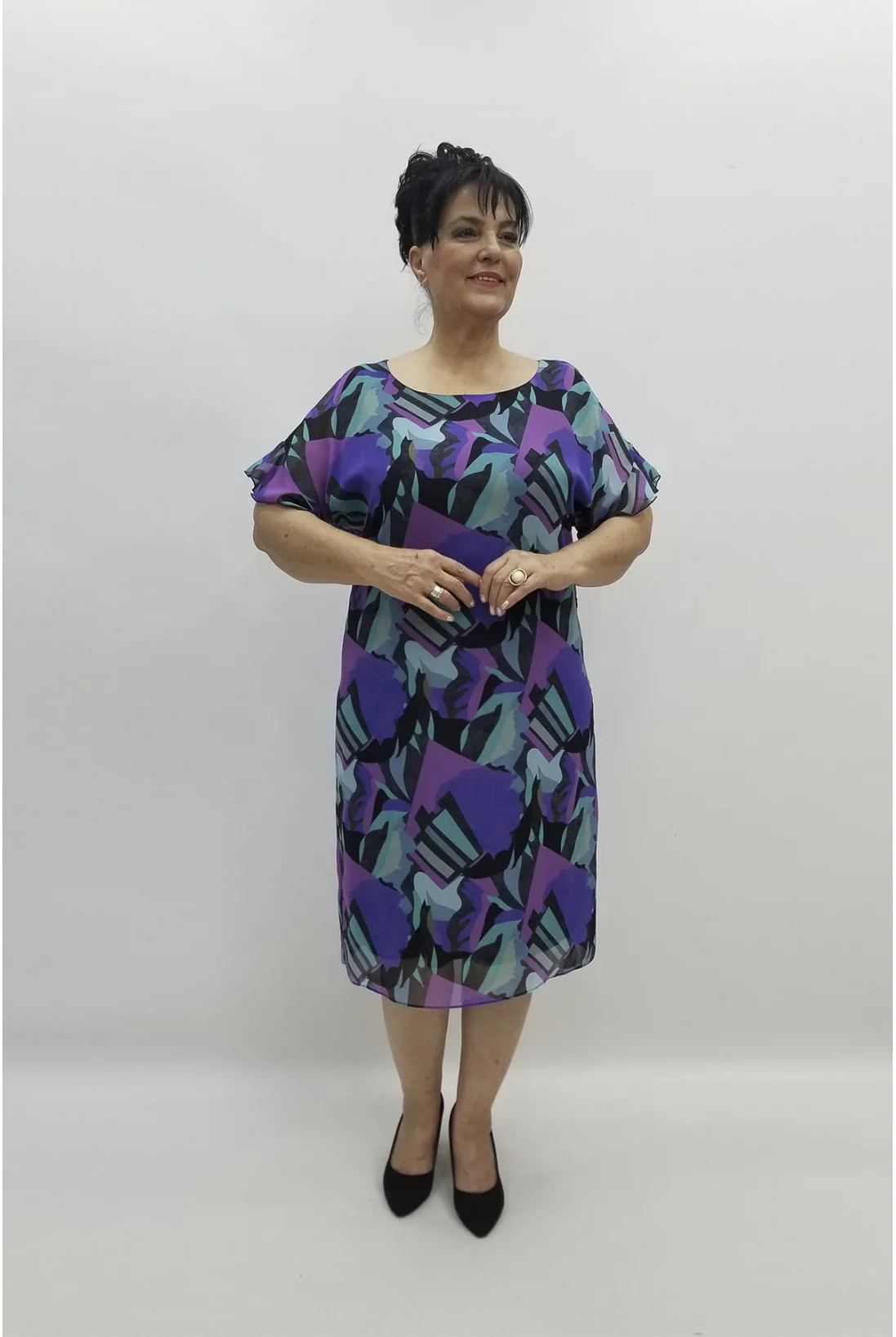 Miraggio Büyük Beden Abiye Elbise 97710 MOR