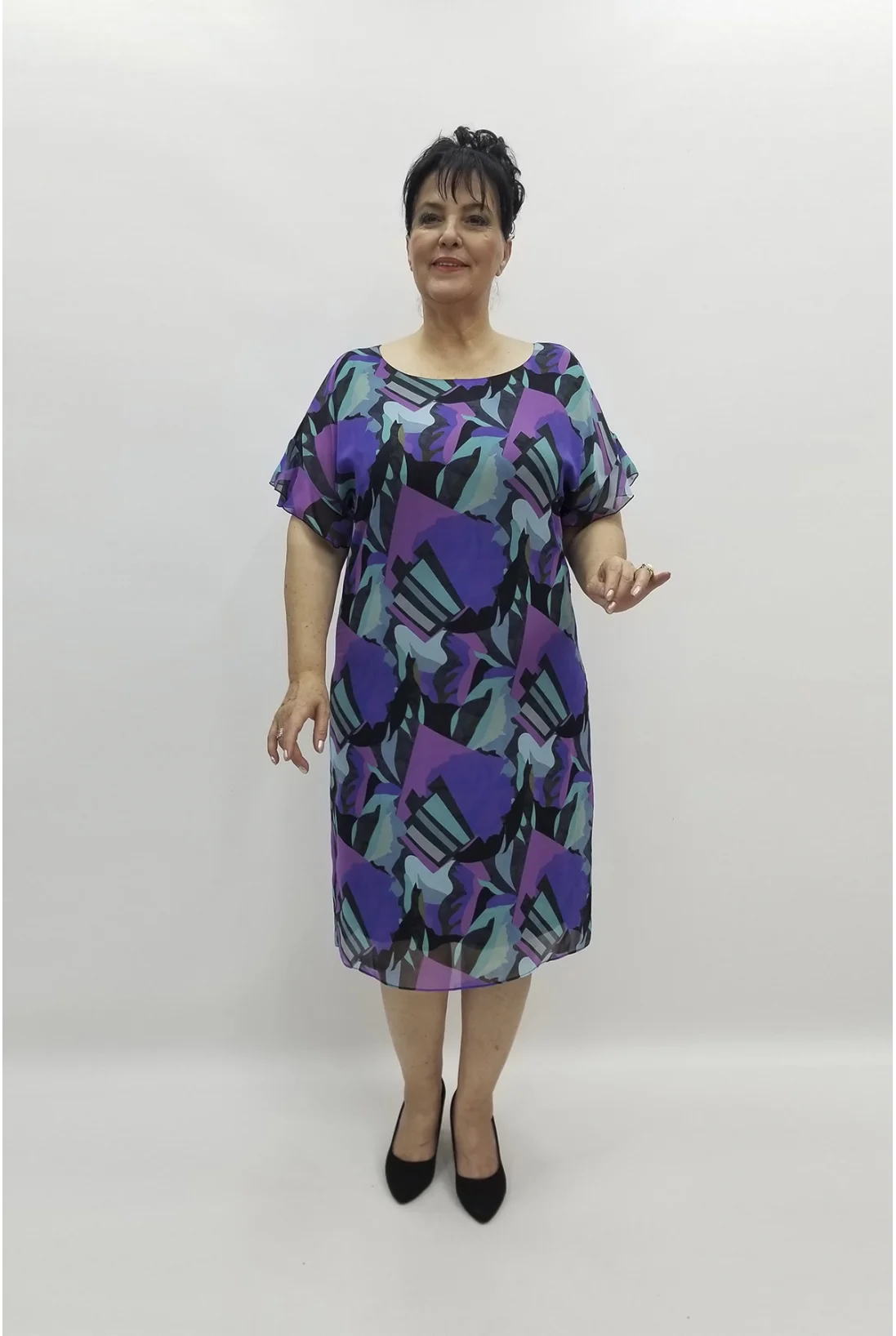 Miraggio Büyük Beden Abiye Elbise 97710 MOR