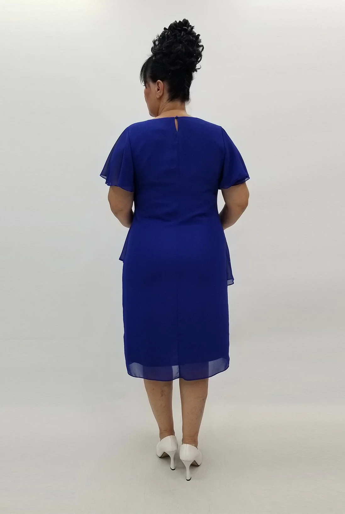 Miraggio Büyük Beden Abiye Elbise 99860 SAKS