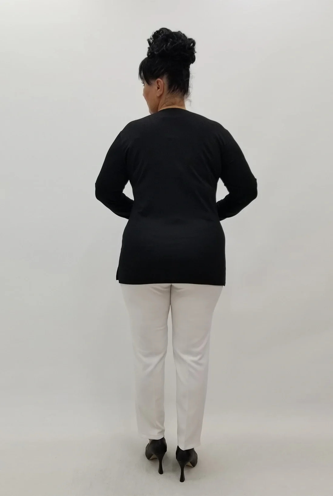 Miraggio Büyük Beden Bluz 4047 SİYAH