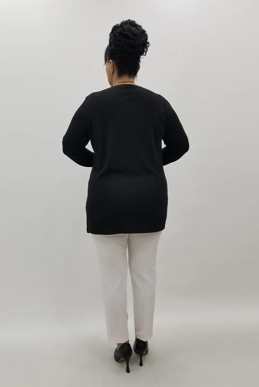 Miraggio Büyük Beden Bluz 4079 SİYAH