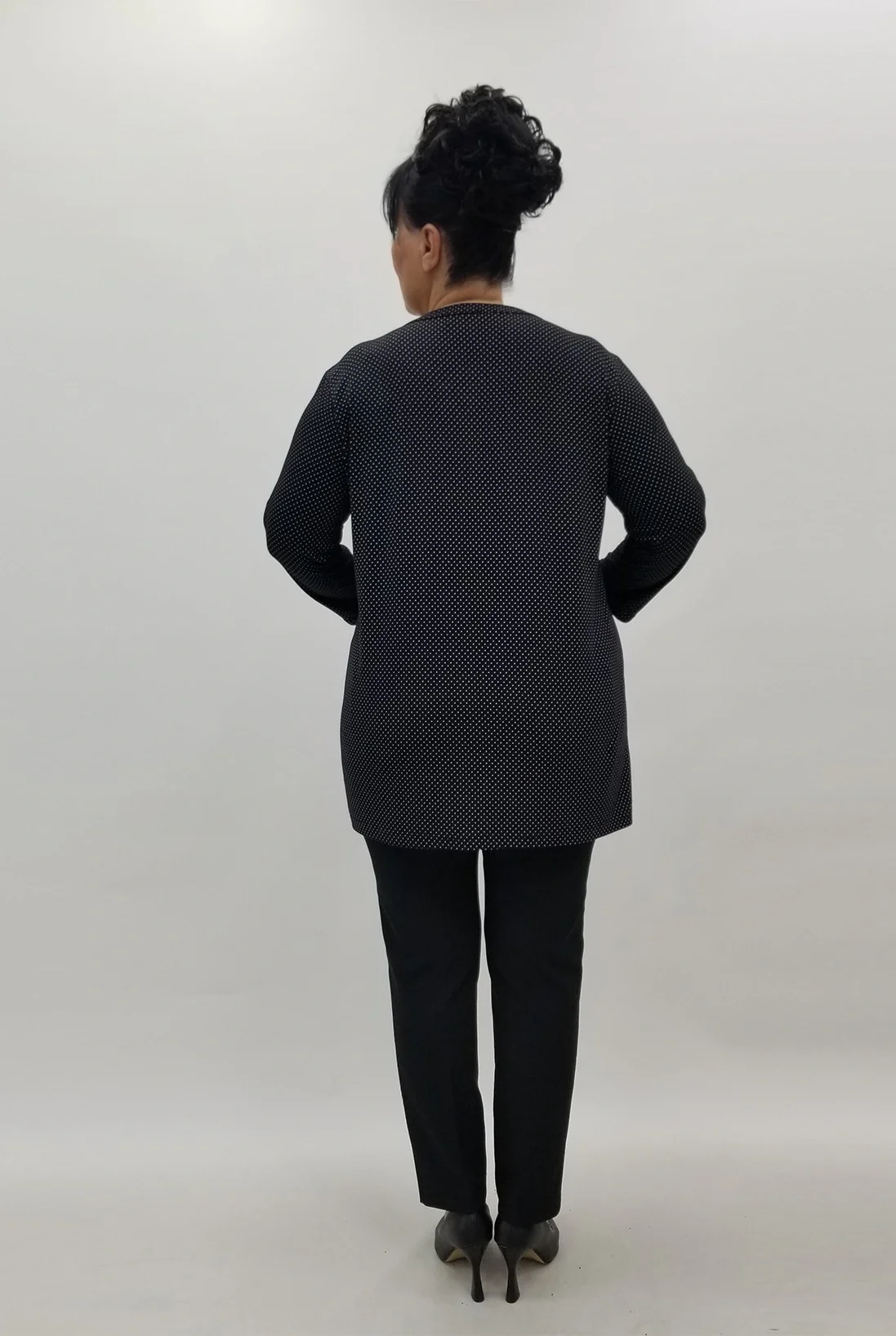 Miraggio Büyük Beden Bluz 4114 SİYAH