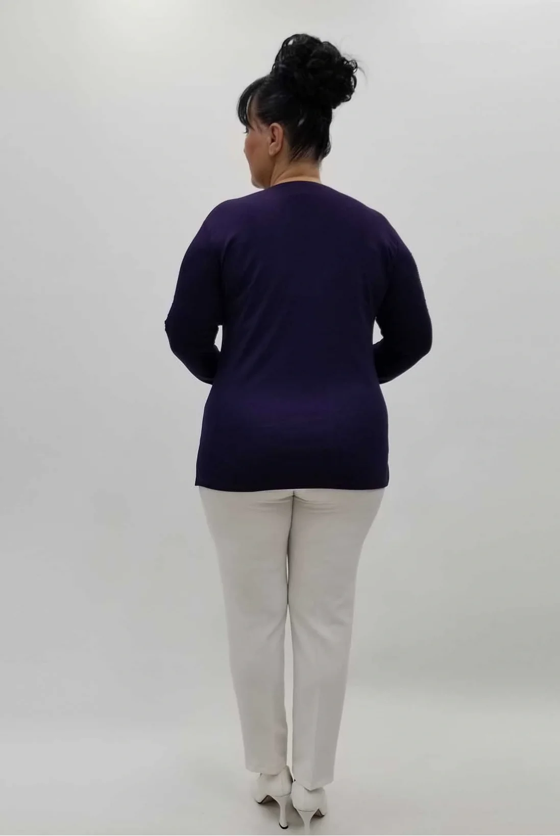 Miraggio Büyük Beden Bluz 4232 MOR