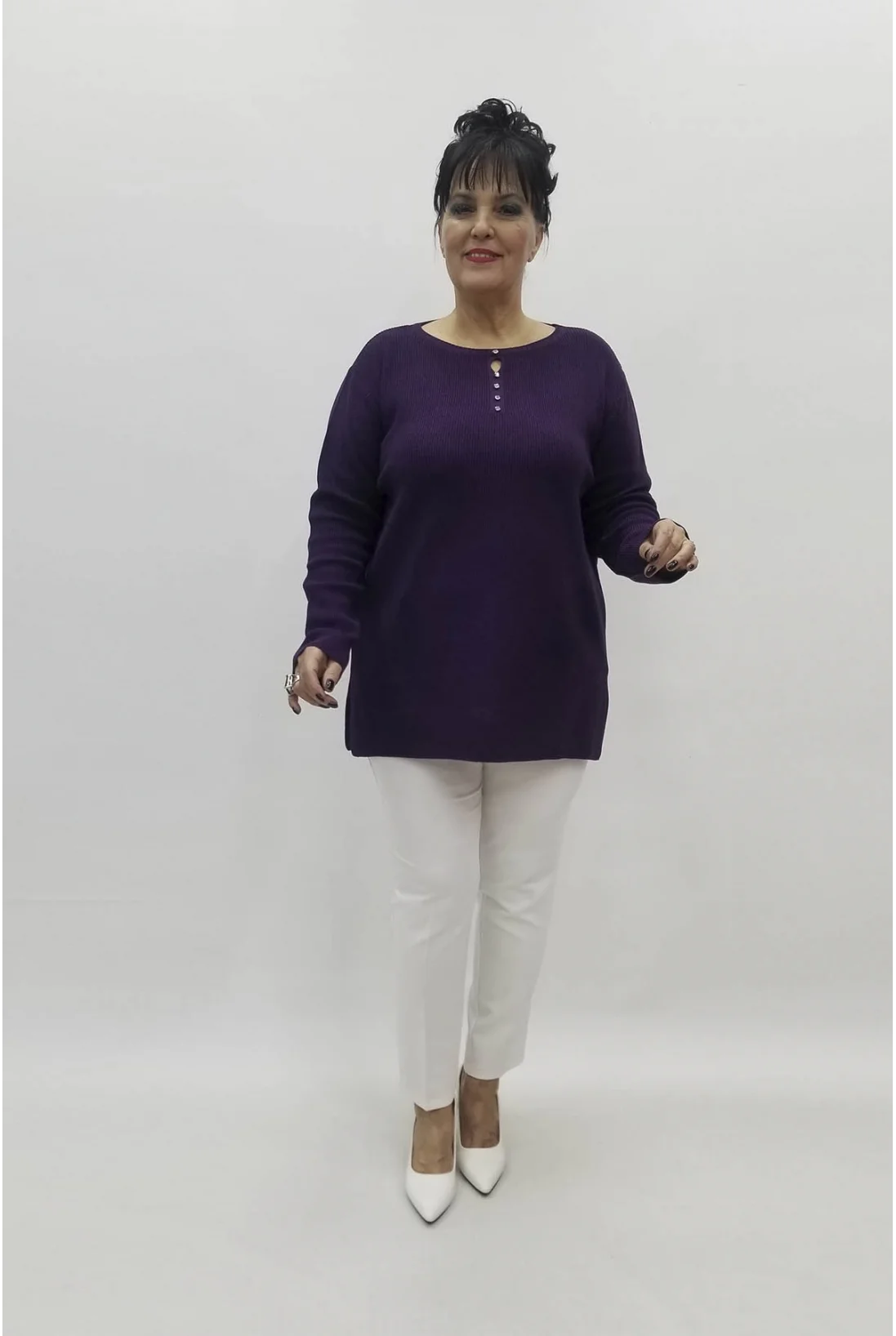 Miraggio Büyük Beden Bluz 98264