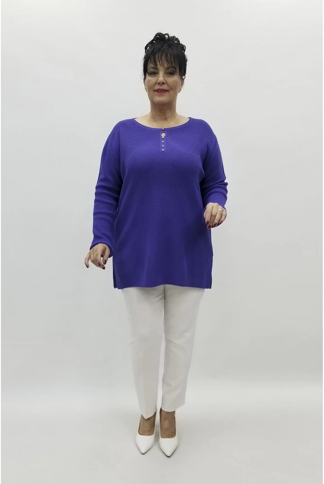 Miraggio Büyük Beden Bluz 98264