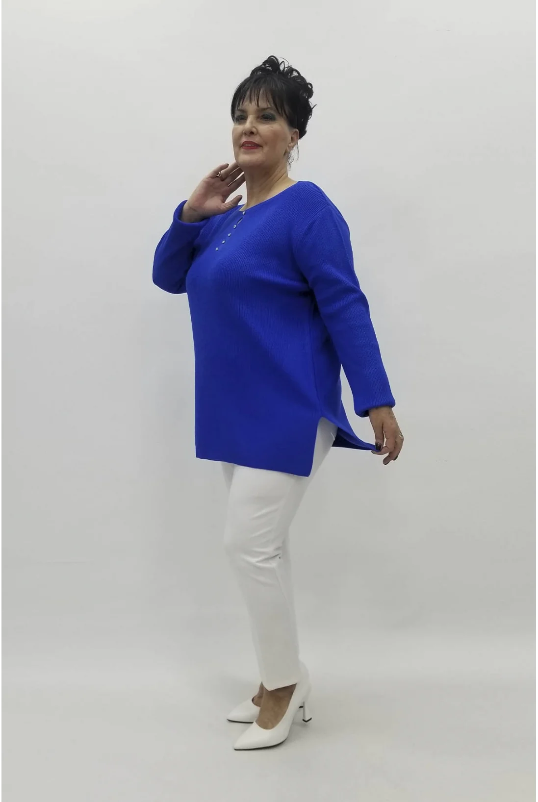 Miraggio Büyük Beden Bluz 98264