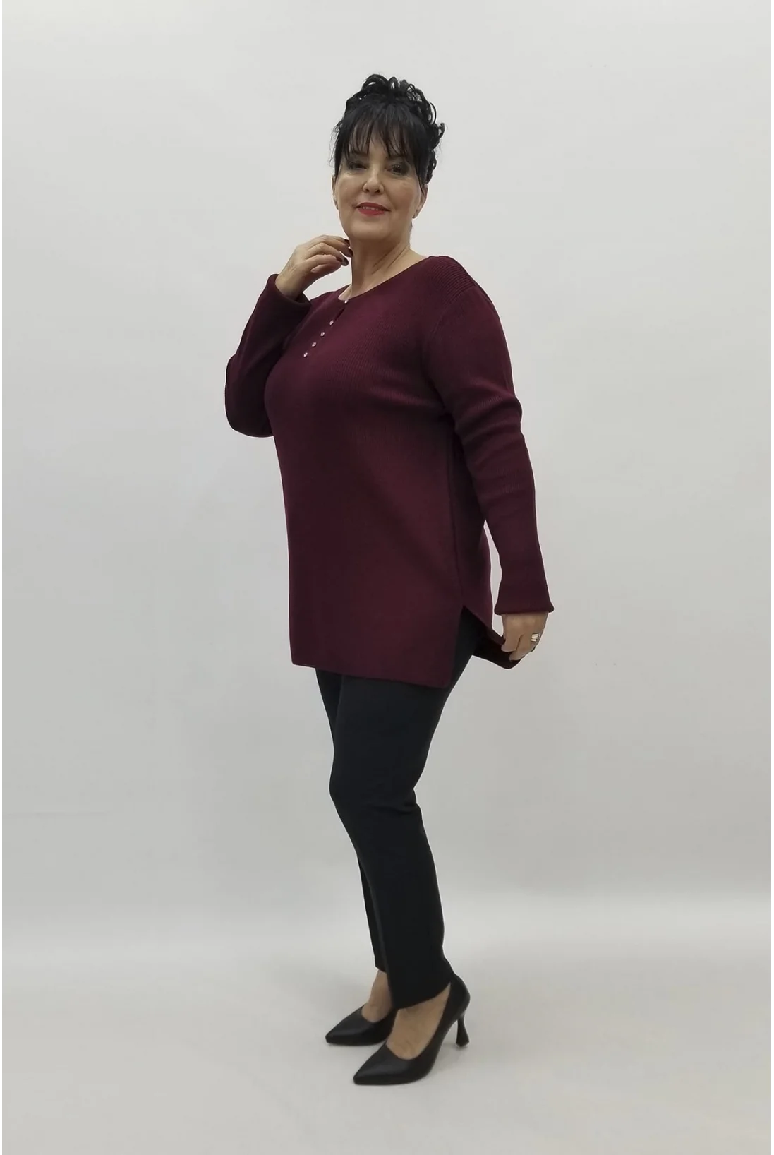 Miraggio Büyük Beden Bluz 98264