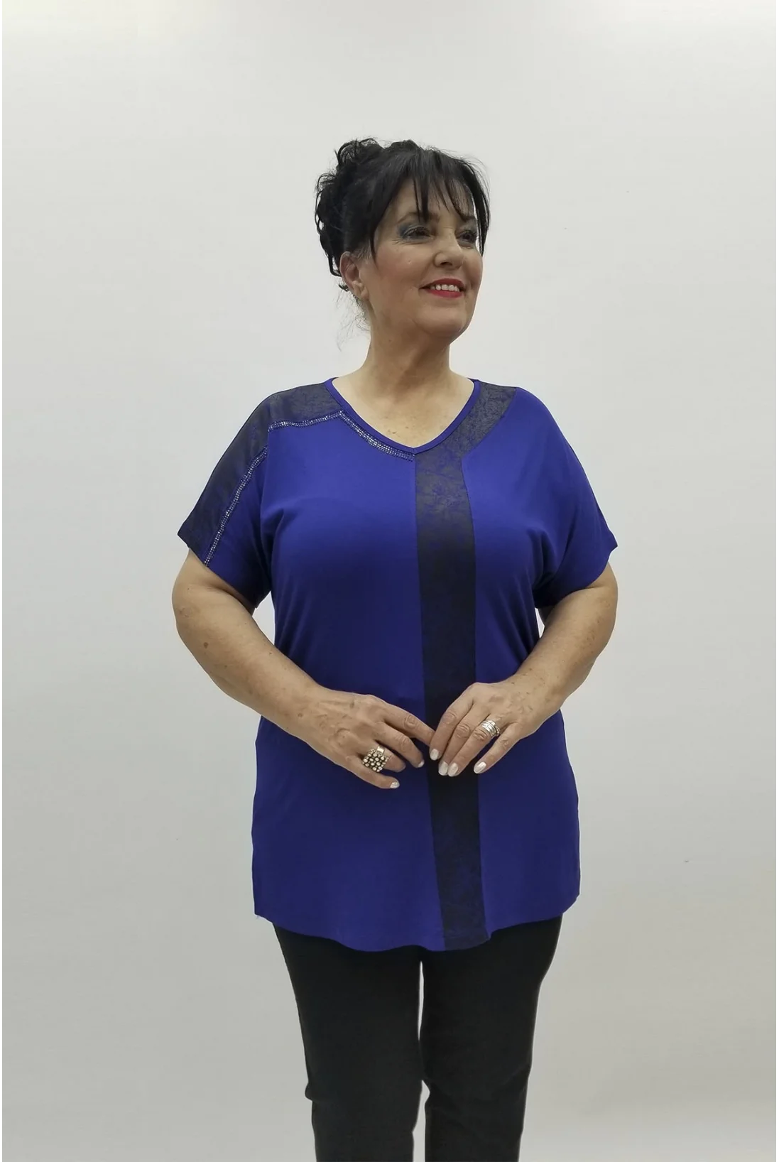 Miraggio Büyük Beden Bluz 98729 SAKS