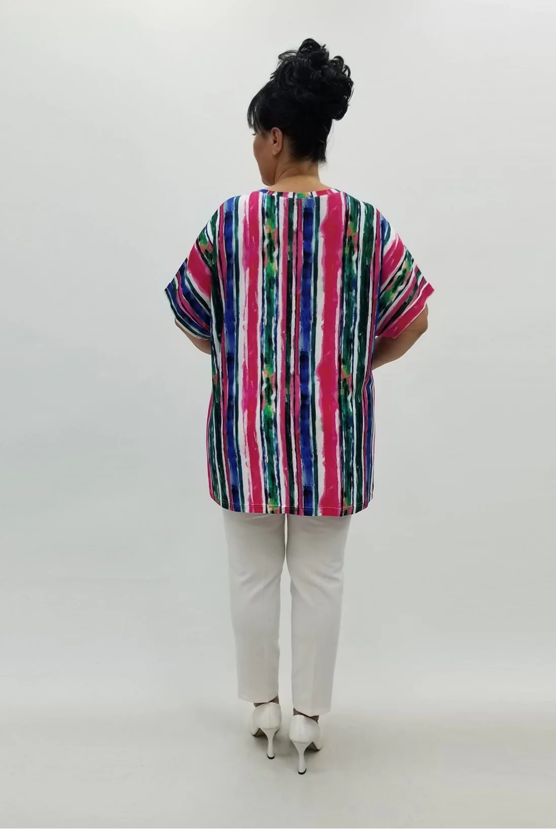 Miraggio Büyük Beden Bluz 98830 FUŞYA