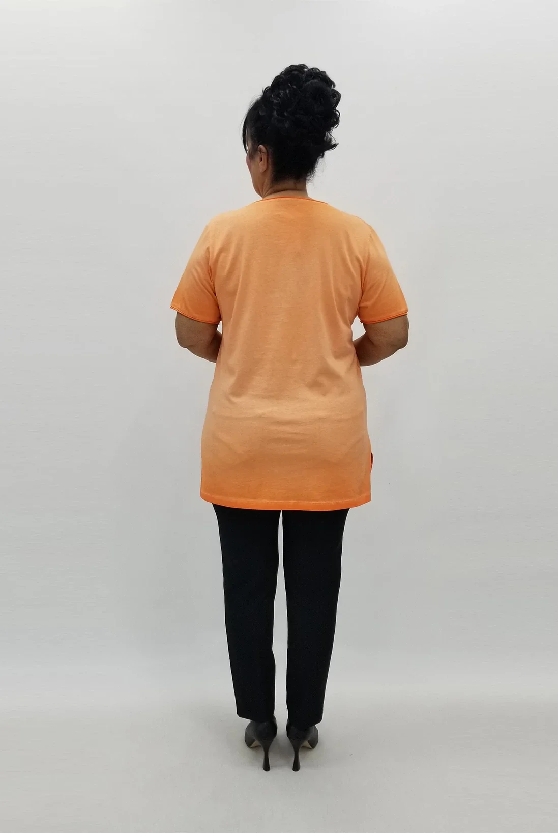 Miraggio Büyük Beden Bluz 98920 ORANJ