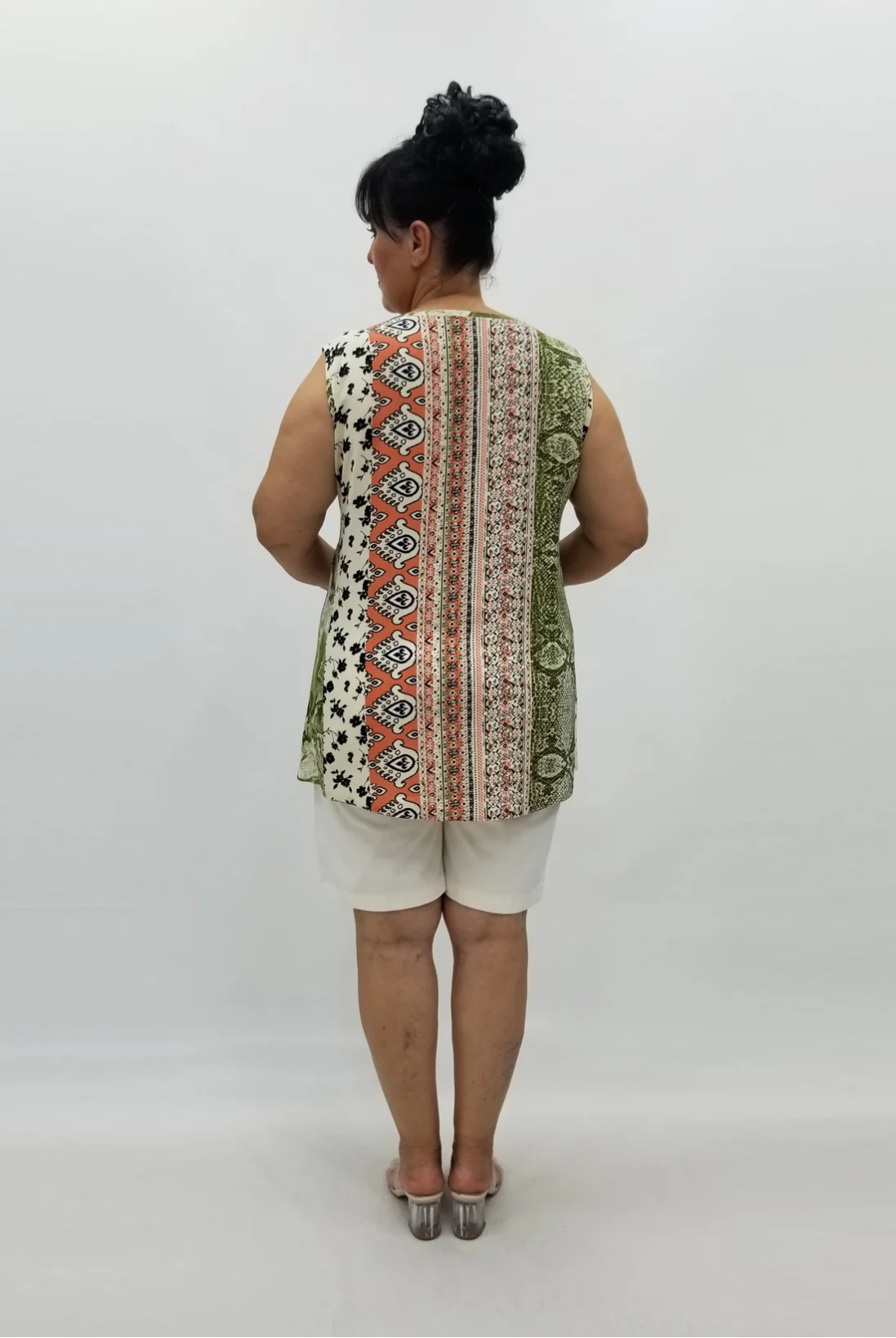 Miraggio Büyük Beden Bluz 98932 HAKİ