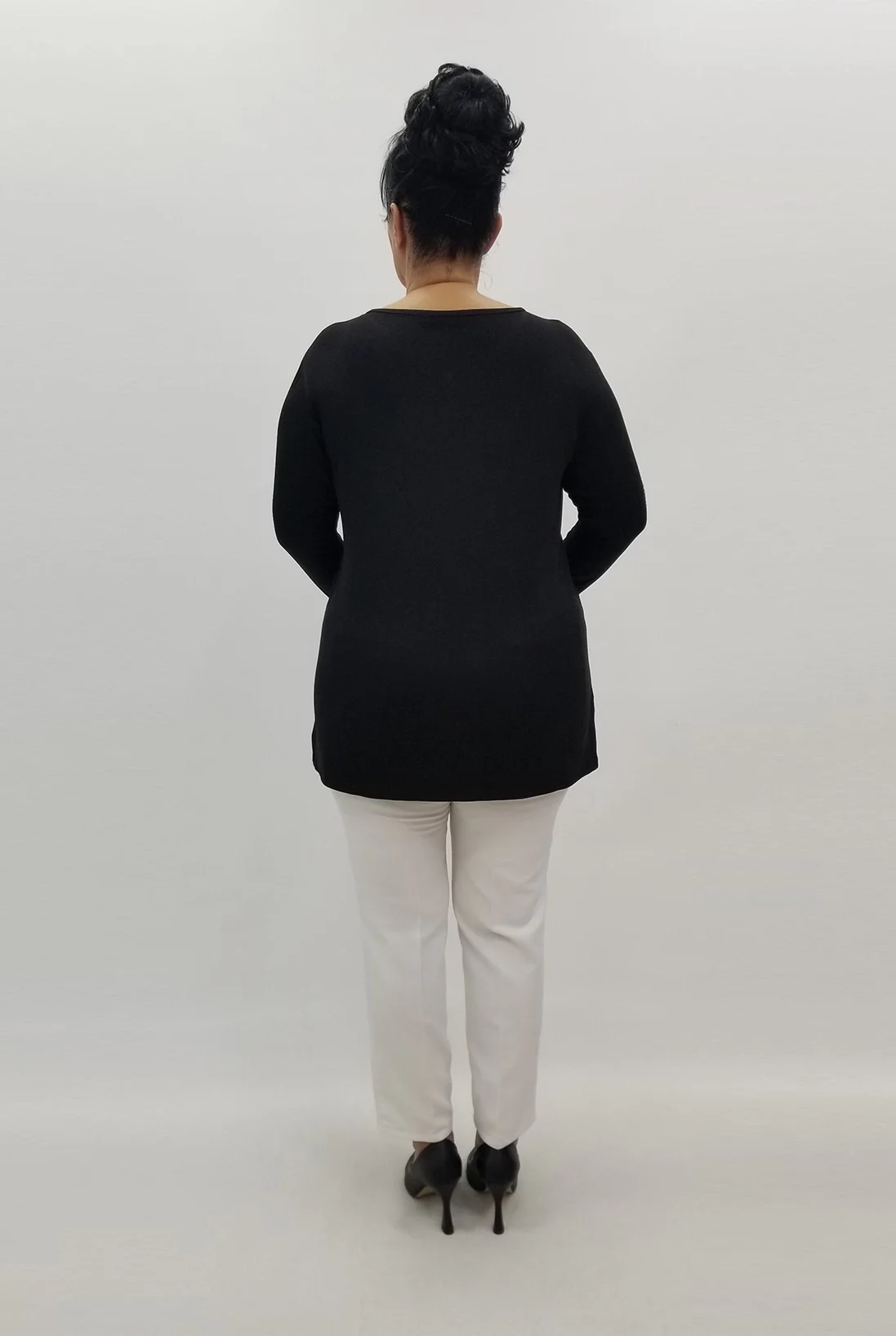 Miraggio Büyük Beden Bluz 99043 SİYAH