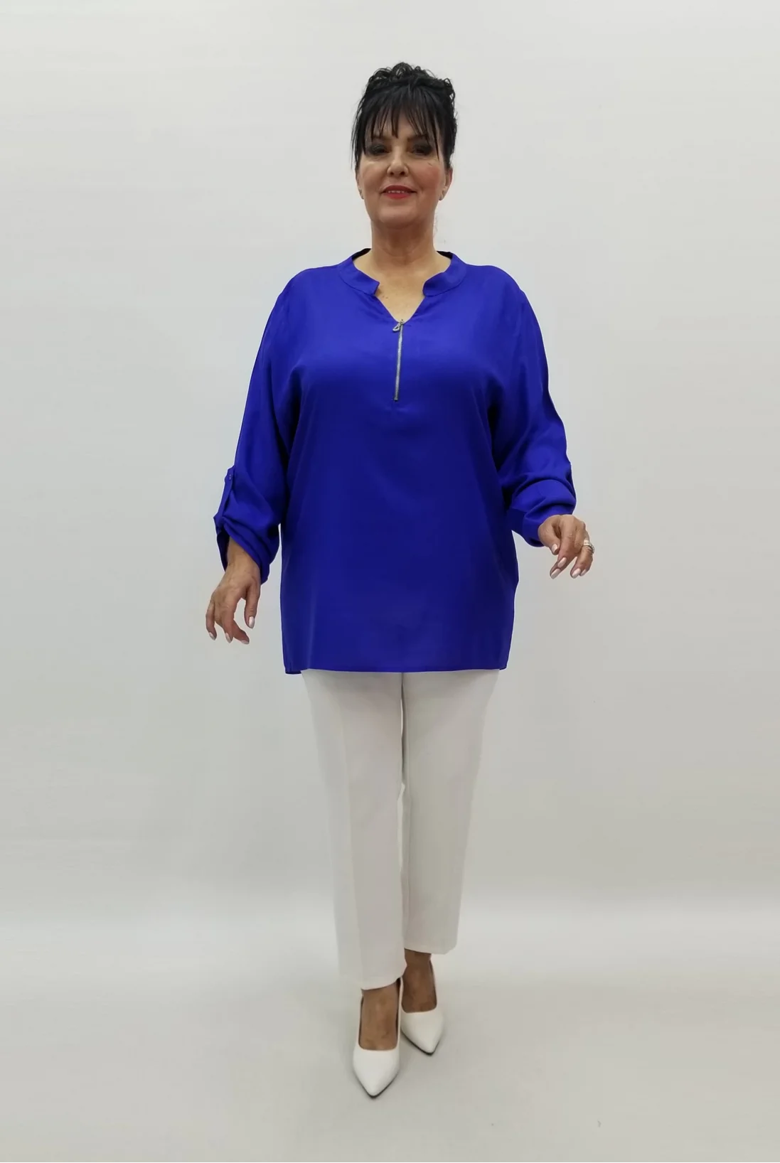 Miraggio Büyük Beden Bluz 99190 SAKS