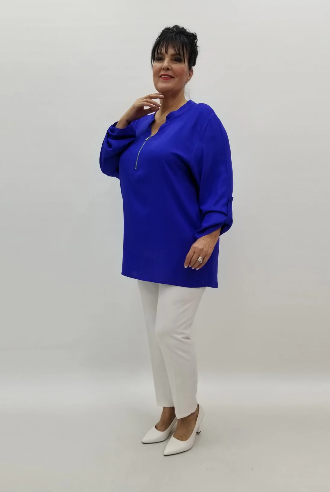 Miraggio Büyük Beden Bluz 99190 SAKS