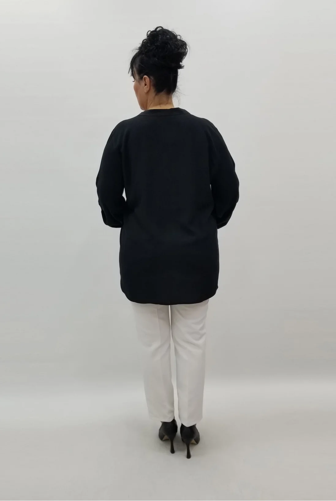 Miraggio Büyük Beden Bluz 99190 SİYAH