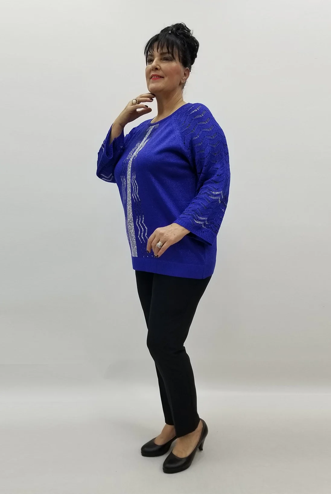 Miraggio Büyük Beden Bluz 99222 SAKS