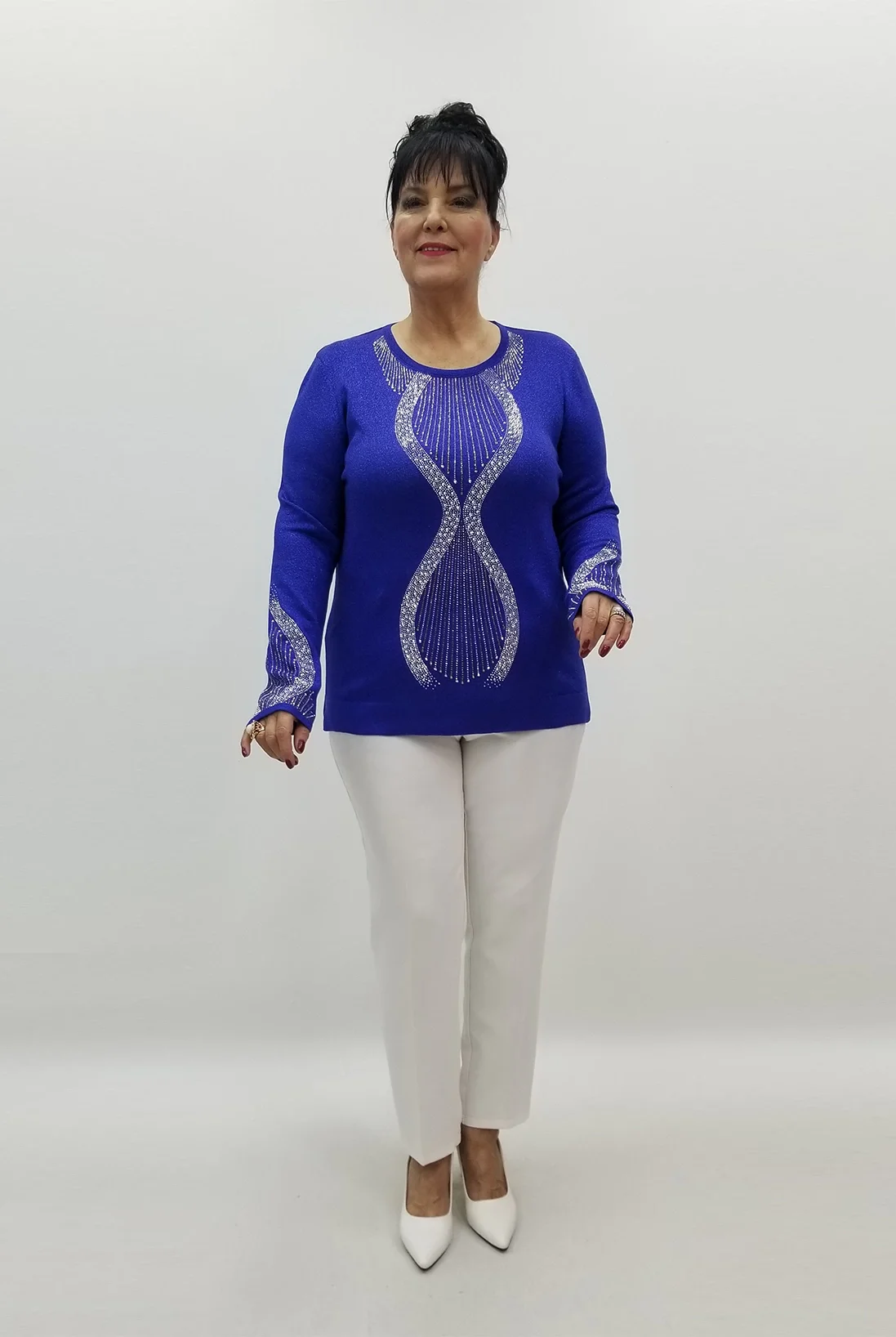 Miraggio Büyük Beden Bluz 99342 SAKS