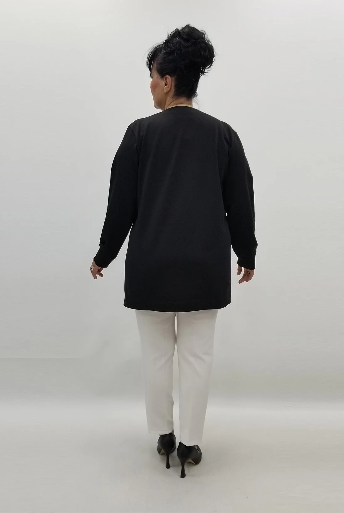 Miraggio Büyük Beden Bluz 99400 SİYAH