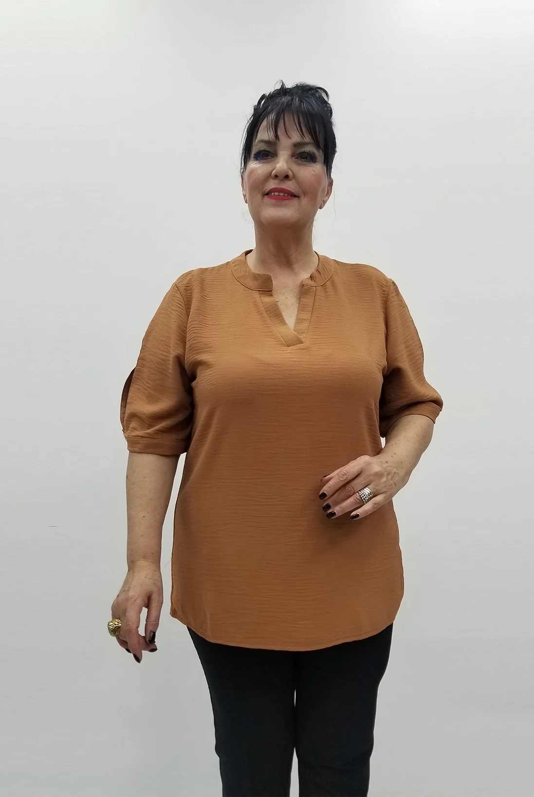 Miraggio Büyük Beden Bluz 99512 TARÇIN