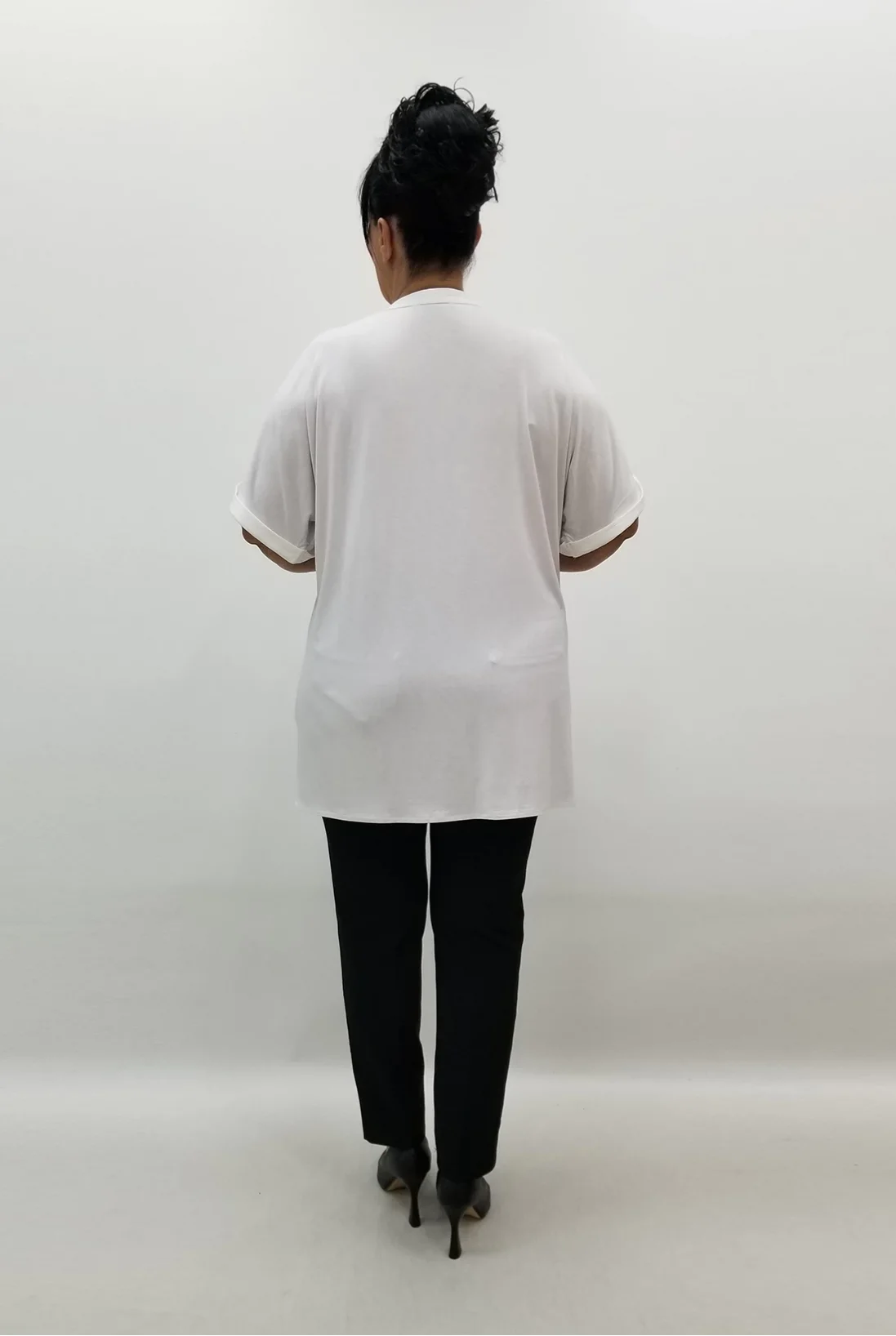 Miraggio Büyük Beden Bluz 99514 BEYAZ