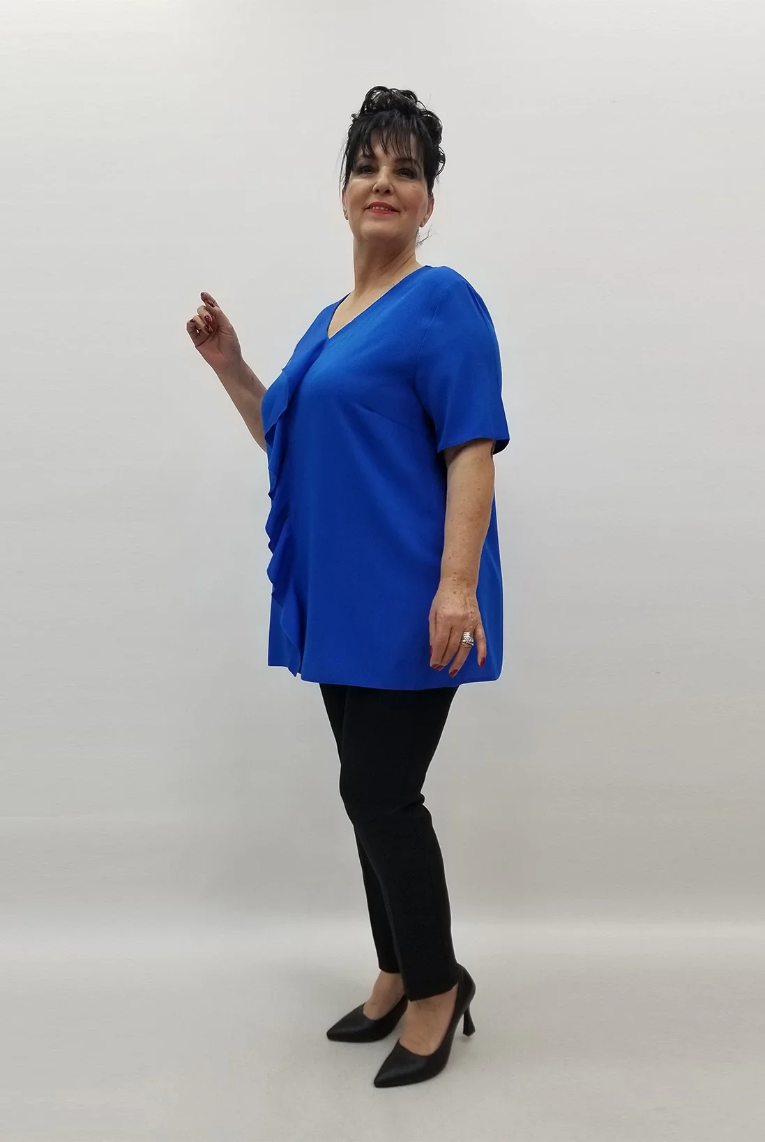 Miraggio Büyük Beden Bluz 99575 SAKS