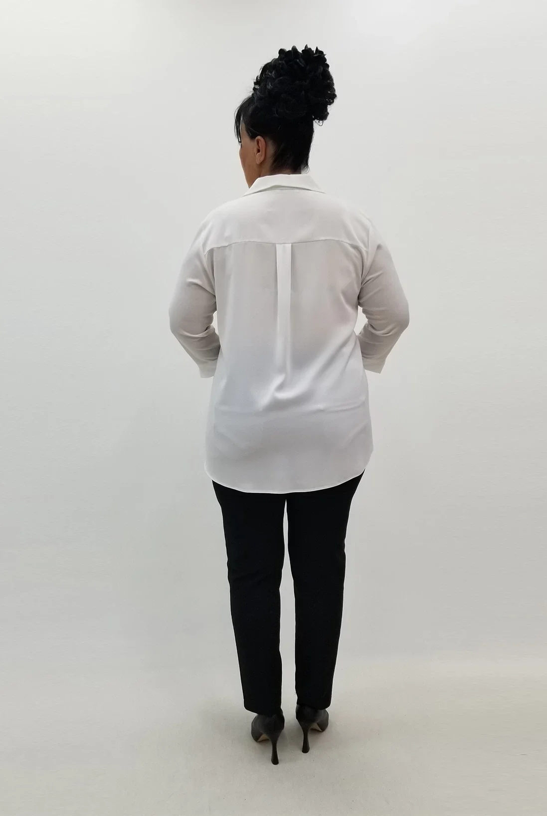 Miraggio Büyük Beden Bluz 99599 BEYAZ