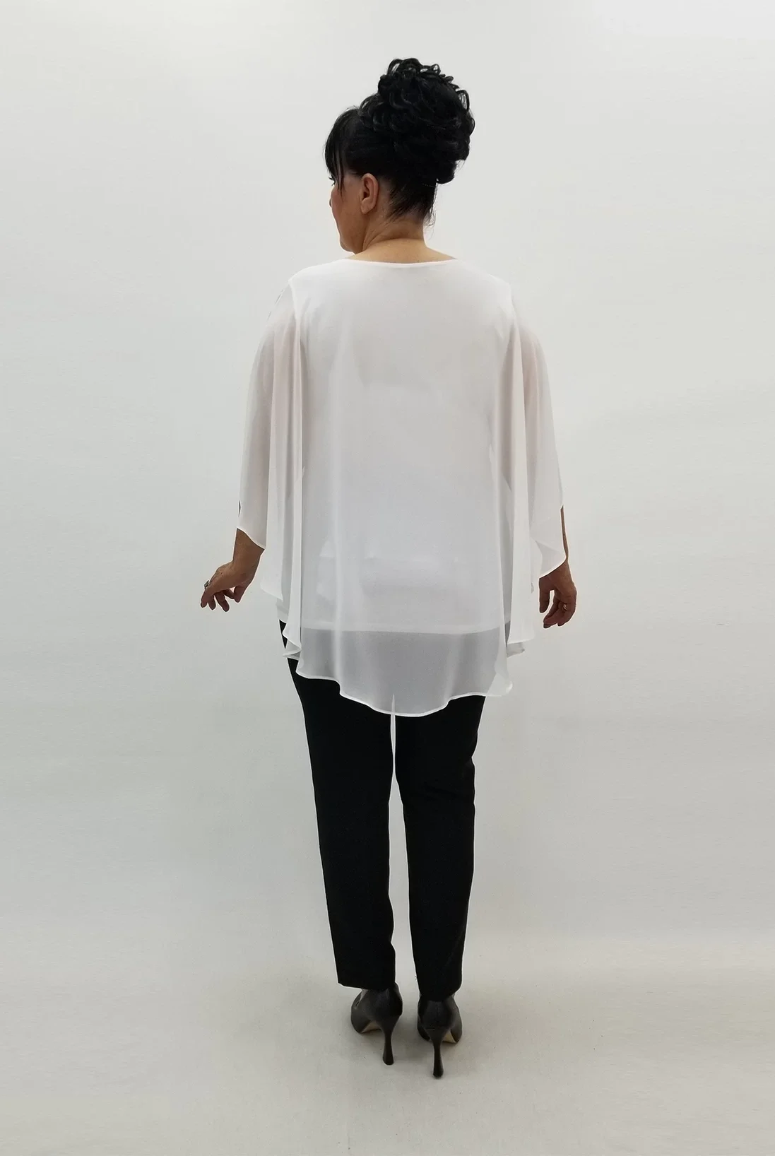 Miraggio Büyük Beden Bluz 99604 BEYAZ