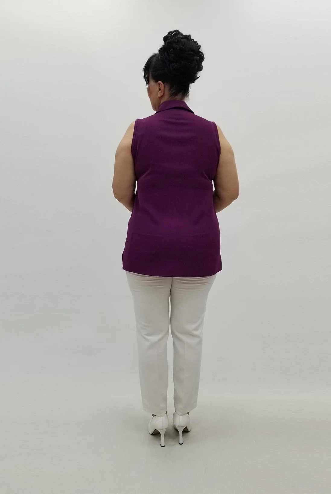 Miraggio Büyük Beden Bluz 99645 MÜRDÜM