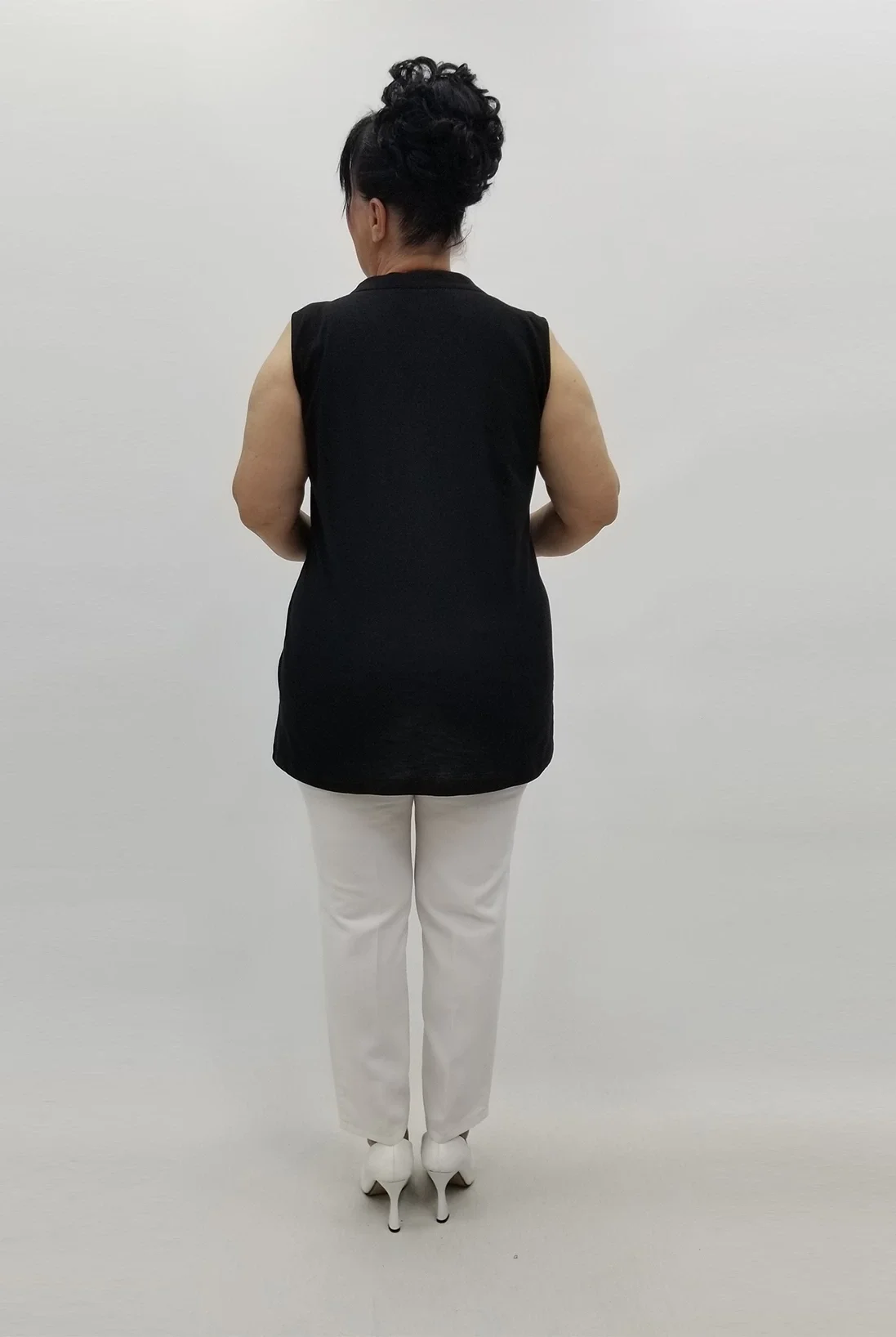 Miraggio Büyük Beden Bluz 99709 SİYAH