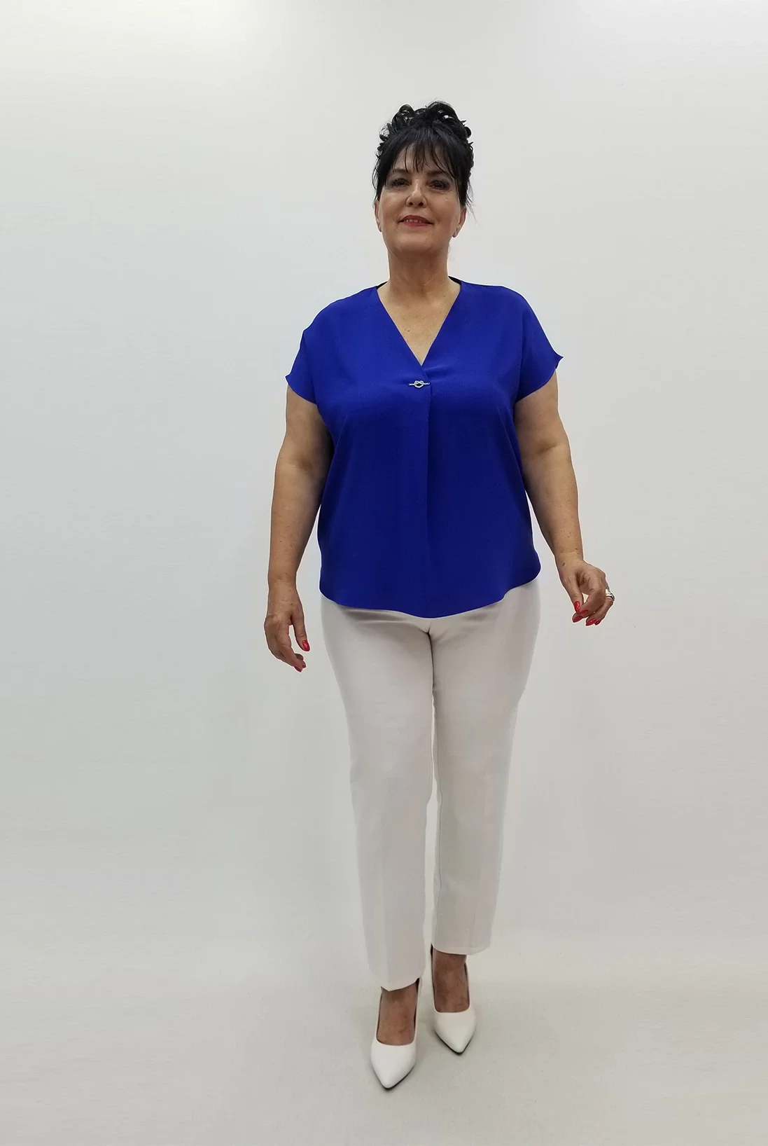 Miraggio Büyük Beden Bluz 99734 SAKS