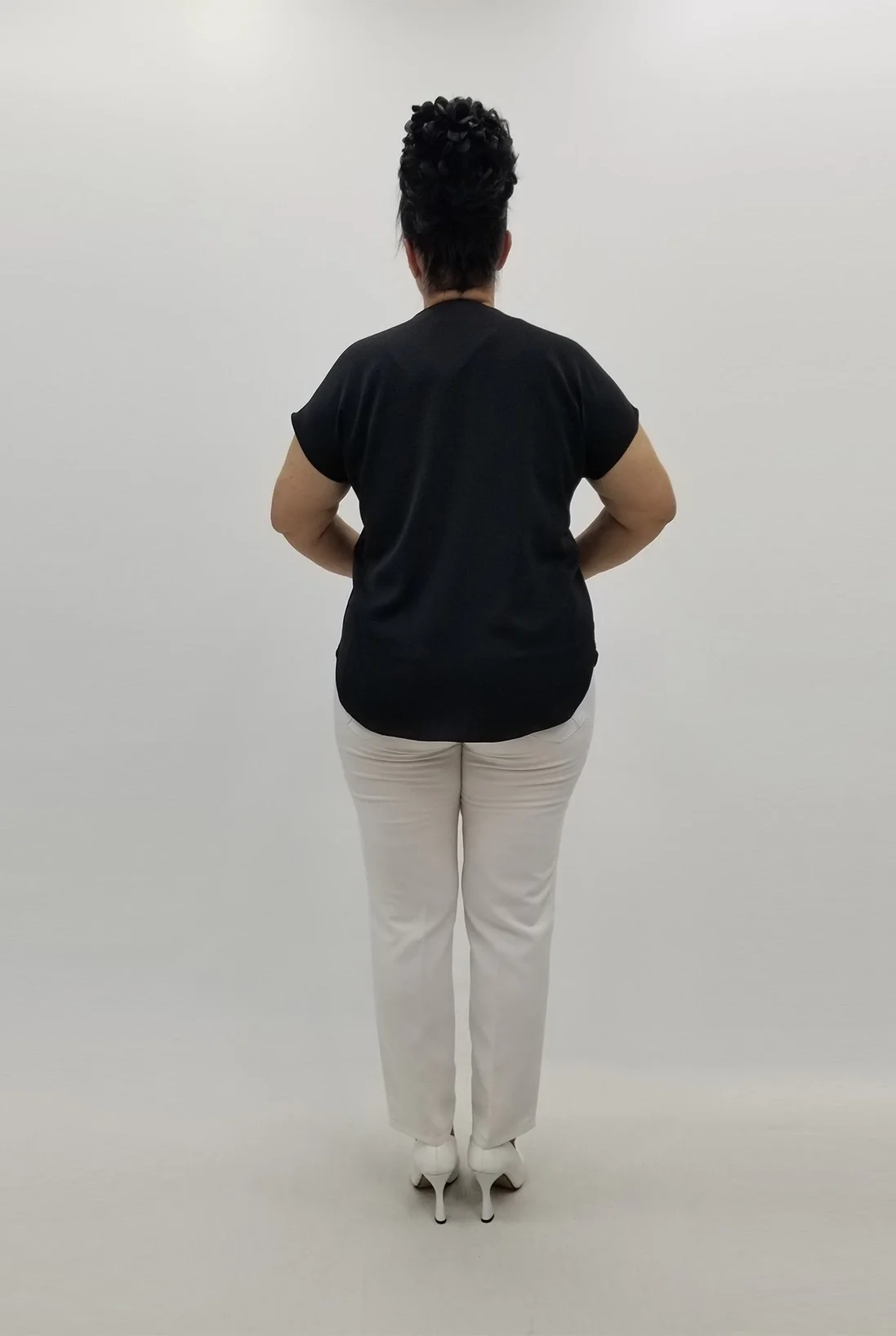 Miraggio Büyük Beden Bluz 99734 SİYAH