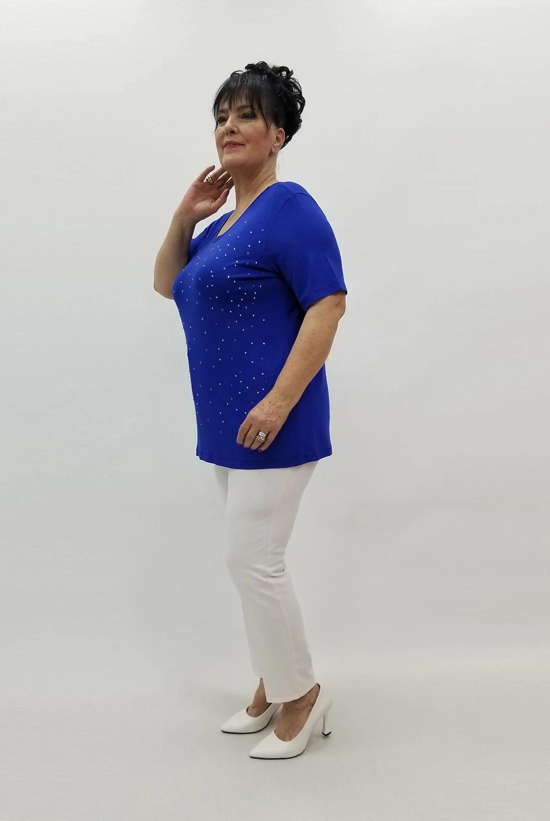 Miraggio Büyük Beden Bluz 99761 SAKS