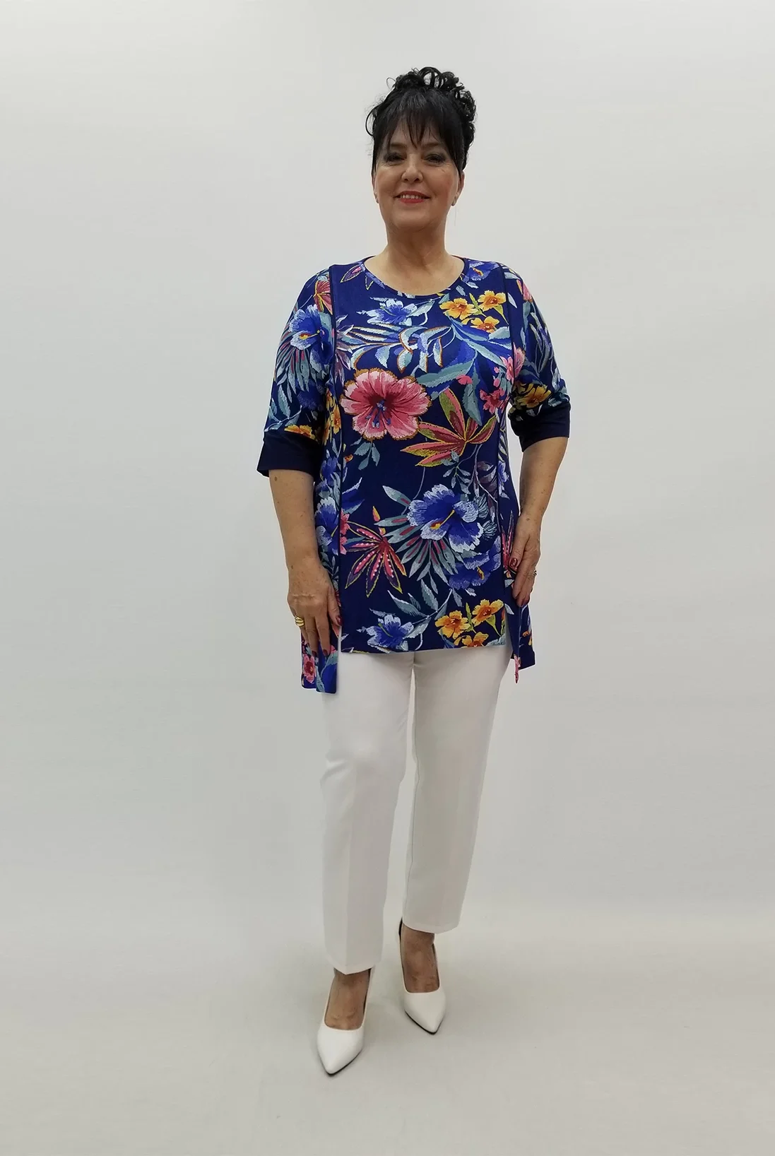 Miraggio Büyük Beden Bluz 99767 SAKS