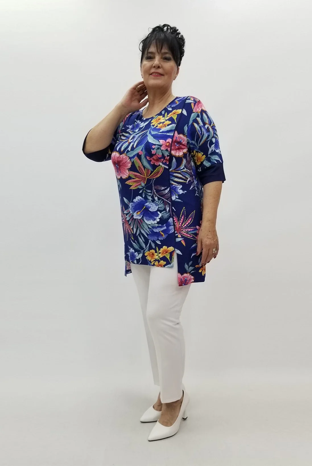 Miraggio Büyük Beden Bluz 99767 SAKS