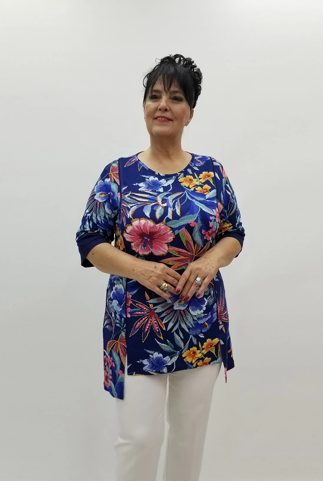 Miraggio Büyük Beden Bluz 99767 SAKS