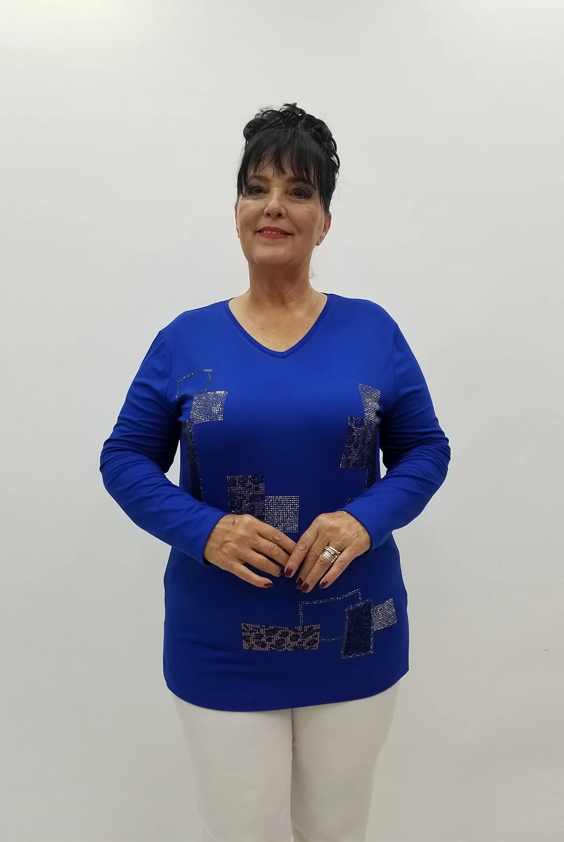 Miraggio Büyük Beden Bluz 99833 SAKS