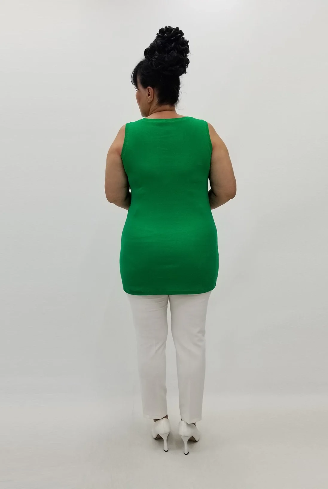 Miraggio Büyük Beden Bluz 99844 YEŞİL