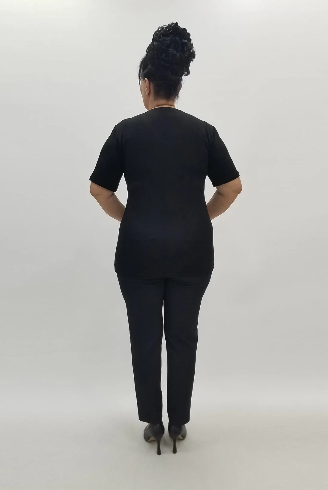 Miraggio Büyük Beden Bluz 99868 SİYAH