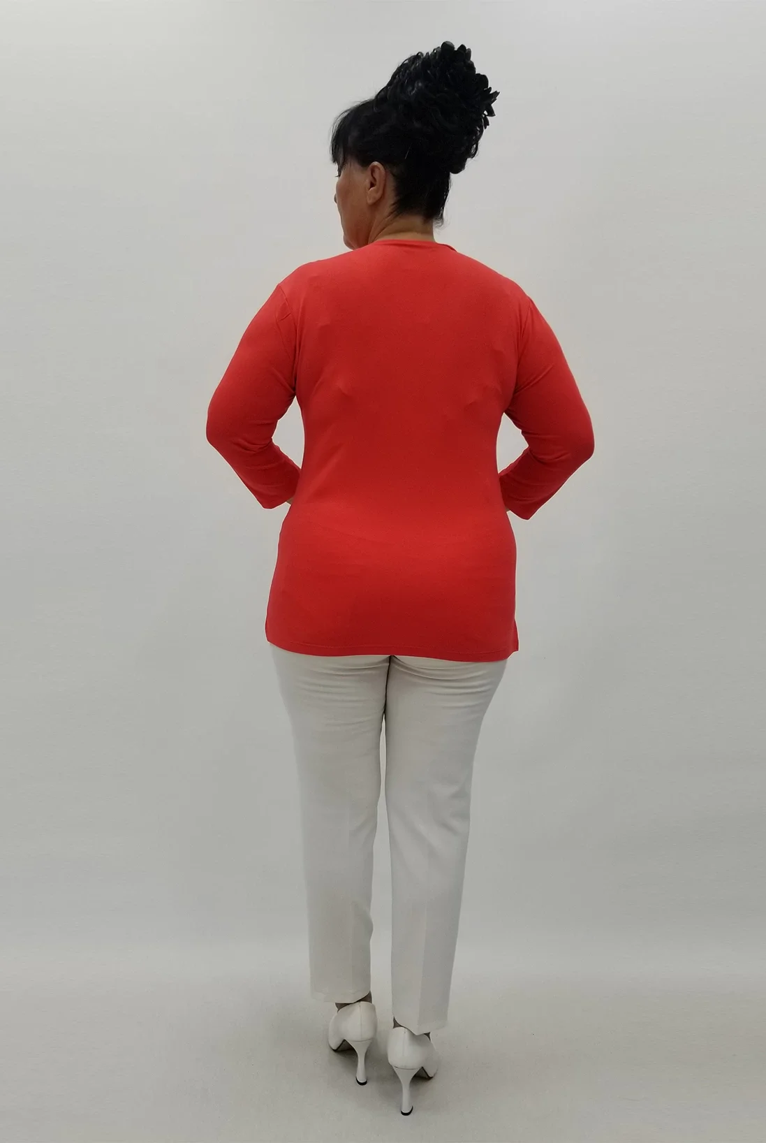 Miraggio Büyük Beden Bluz 99870 MERCAN