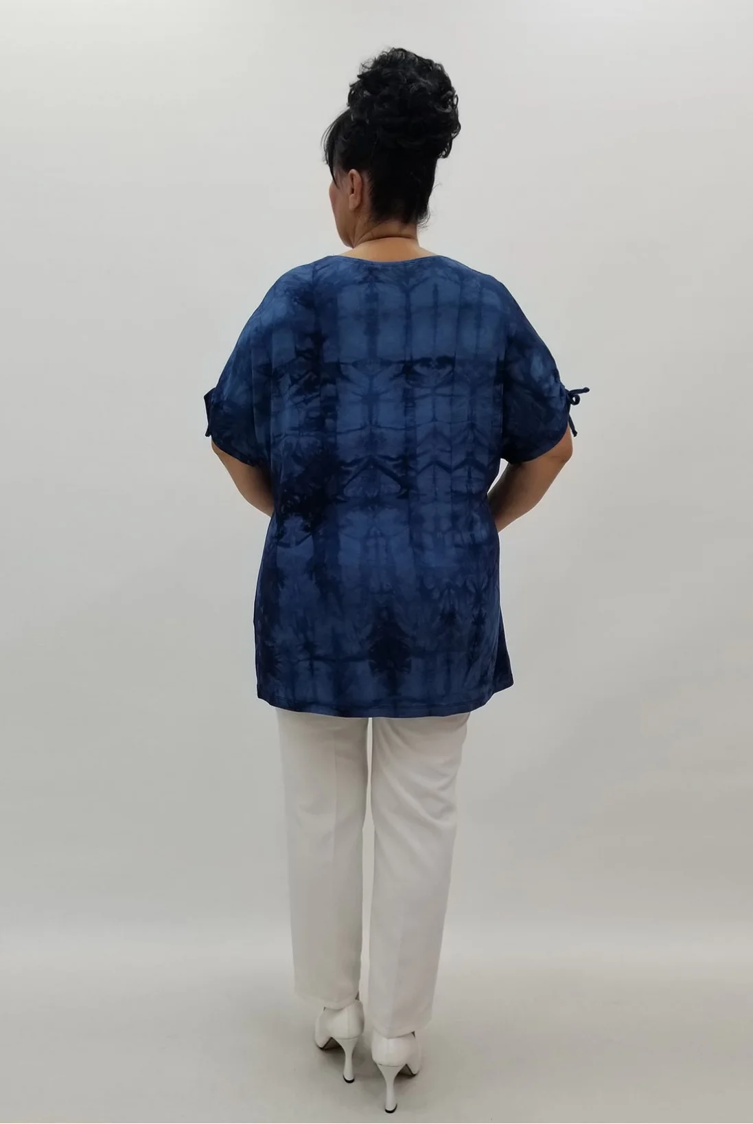 Miraggio Büyük Beden Bluz 99917 İNDİGO